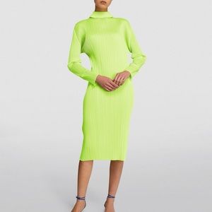 Pleats Please Issey Miyake Midi Dress NWOT sz 3